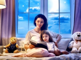 Пять причин читать ребенку на ночь