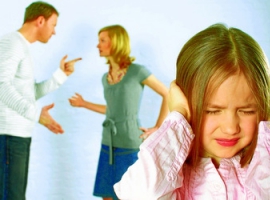 Негативное влияние  ссор родителей на детей