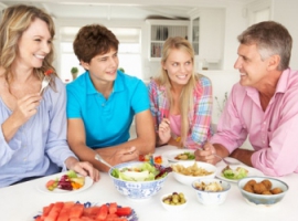 Влияние семейных ужинов на подростков 