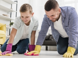 Обязанности по дому, с которыми справится ребенок 