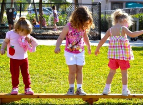 Развитие у детей равновесия и координации